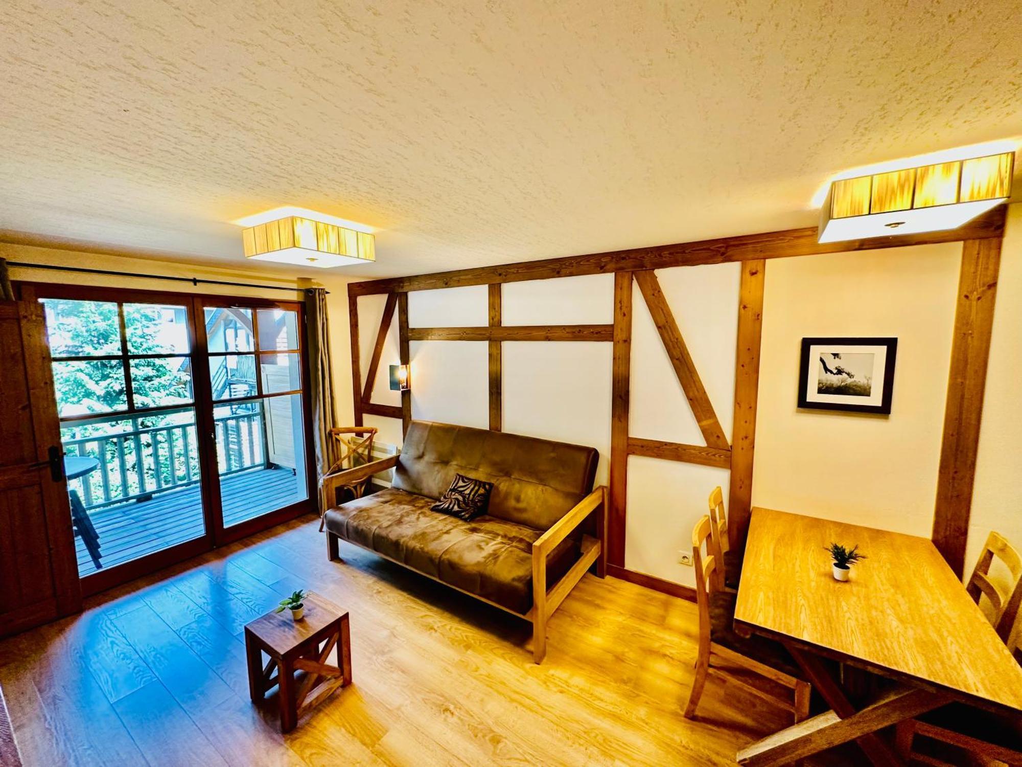 Appartements Avec Piscine Interieure Sauna Parking Etage 1 Au Centre Du Village Dans Residence Cami Real Saint-Lary-Soulan Eksteriør bilde